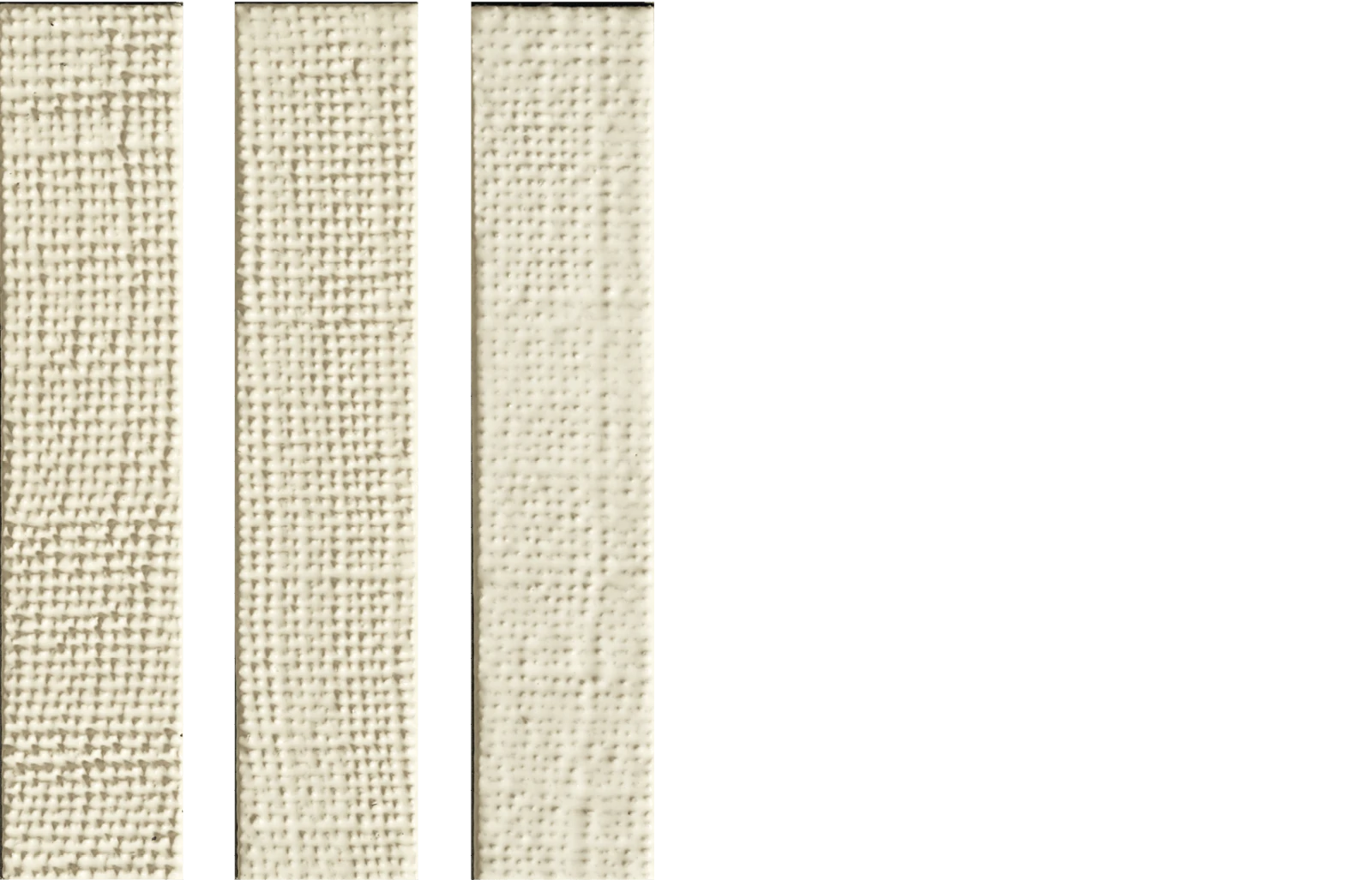 Strip Loomed White