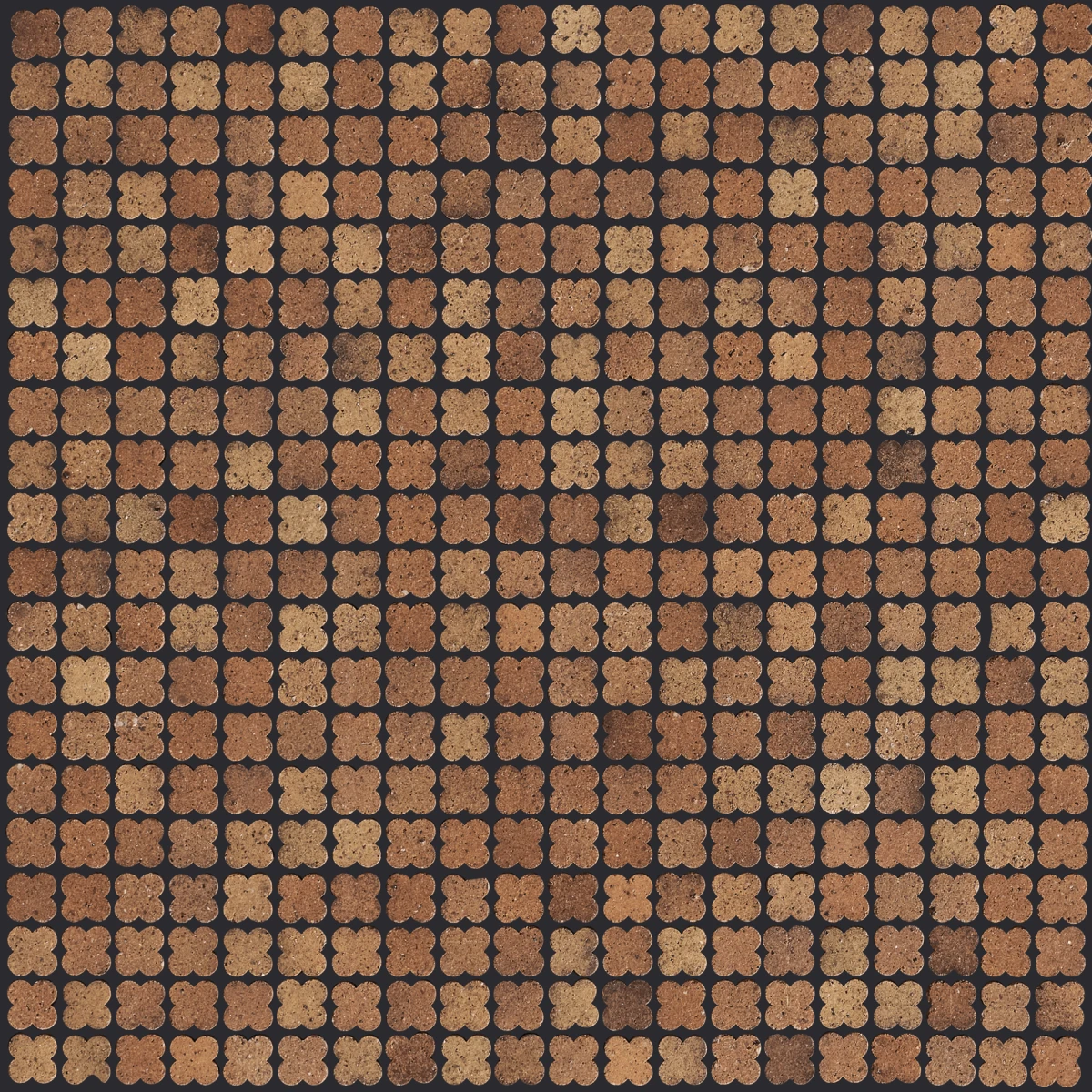 Floral Fired Brick