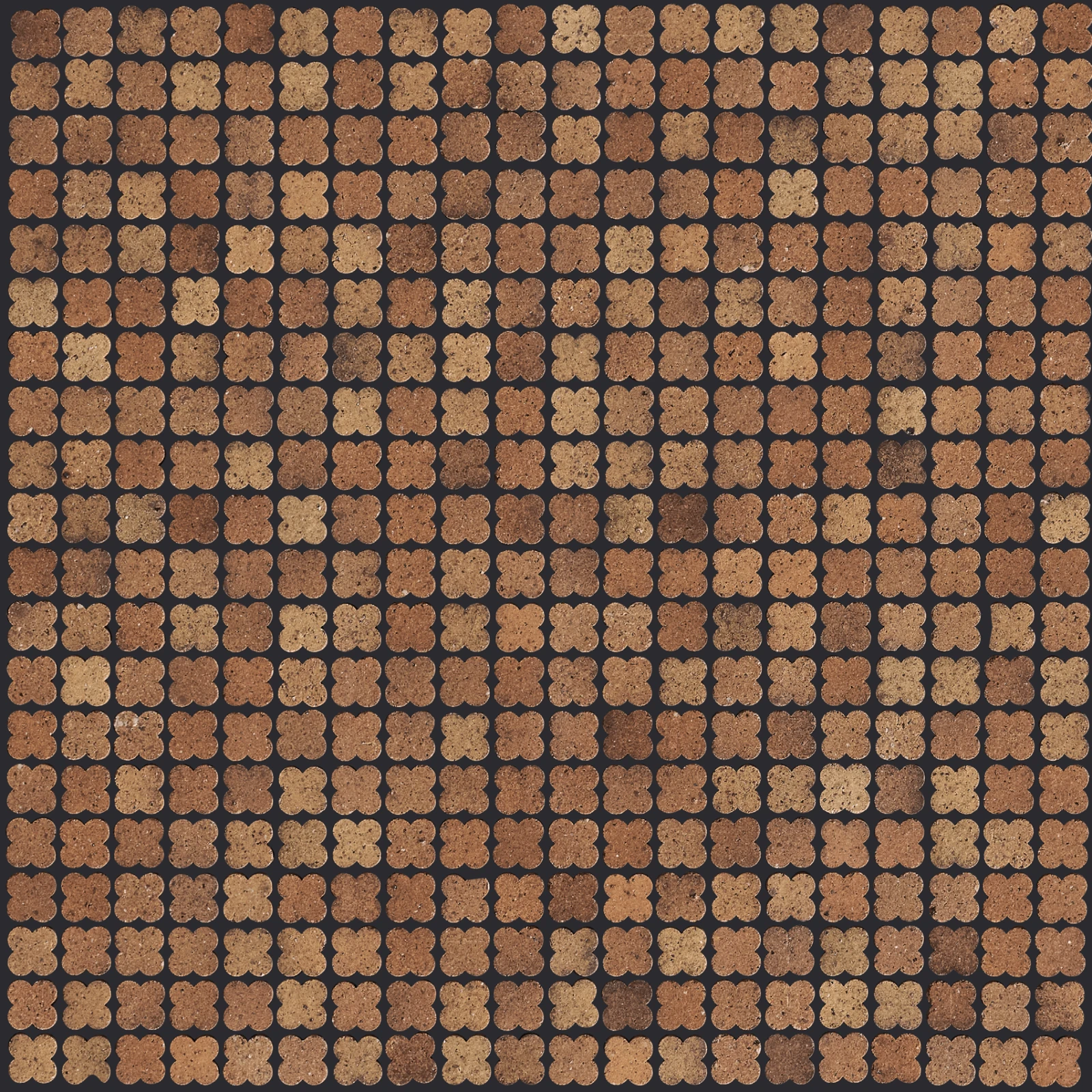 Floral Fired Brick