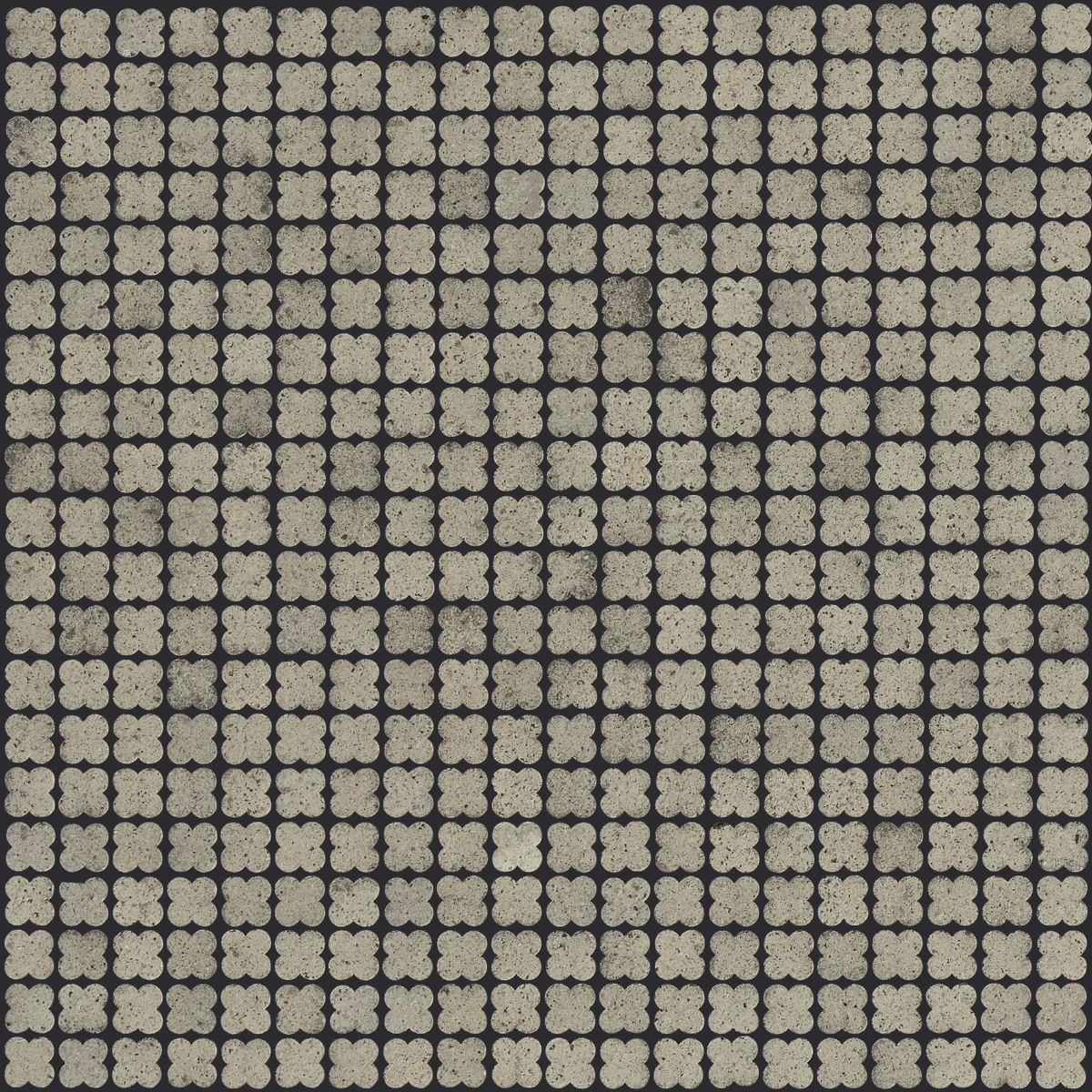 Floral Light Taupe