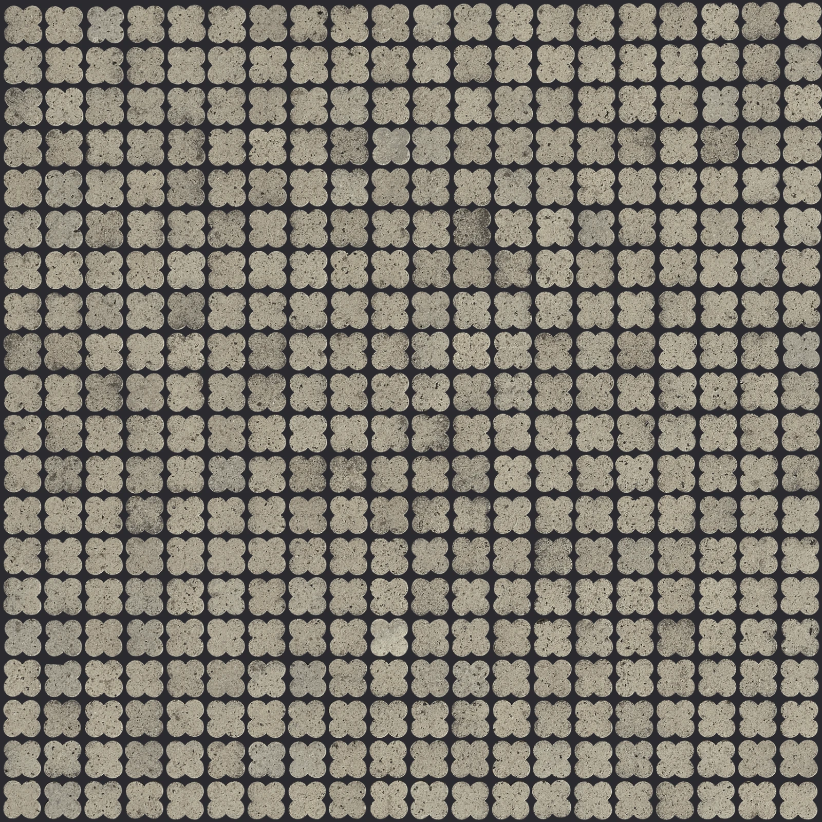 Floral Light Taupe