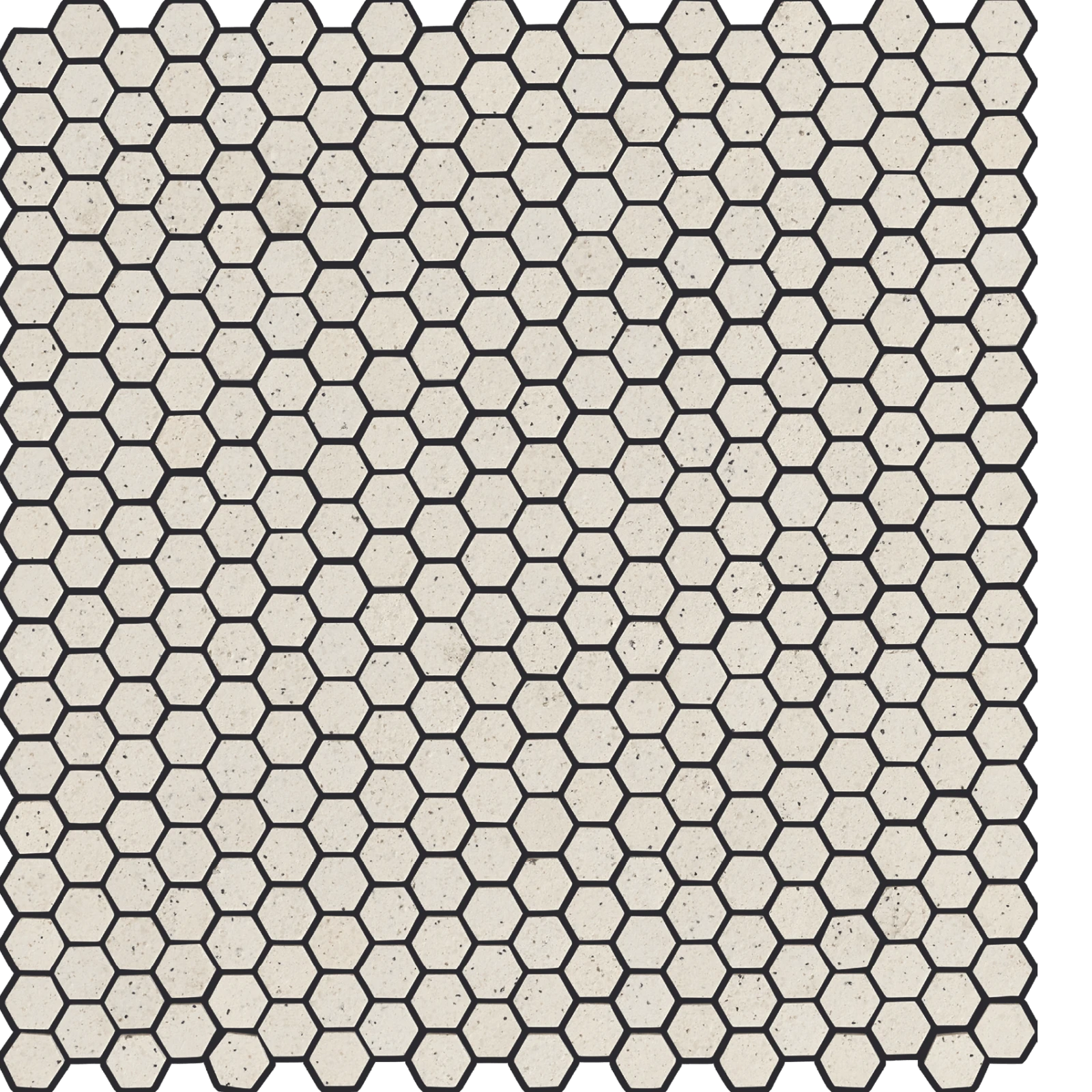 Hexagon Bone Ivory