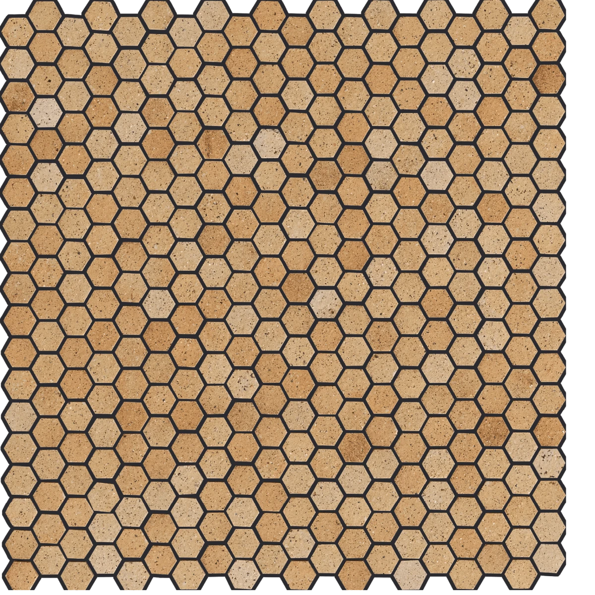 Hexagon Faded Apricot